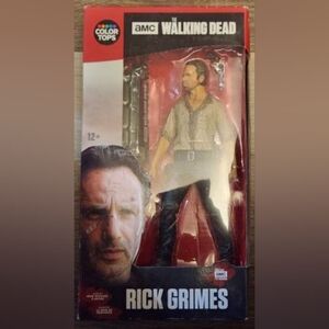 McFarlane Toys The Walking Dead TV Rick Grimes Collectible Action Figure